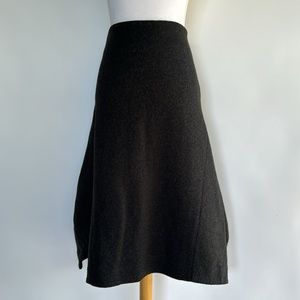 COS Wool Blend Asymmetrical Midi Skirt - sz 38